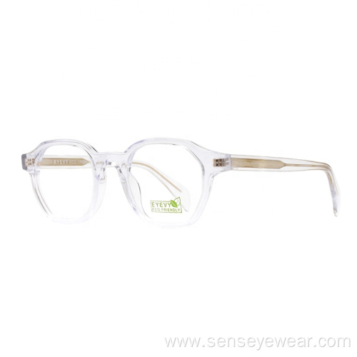 Custom Logo Classic Biodegradable Acetate Optical Frame